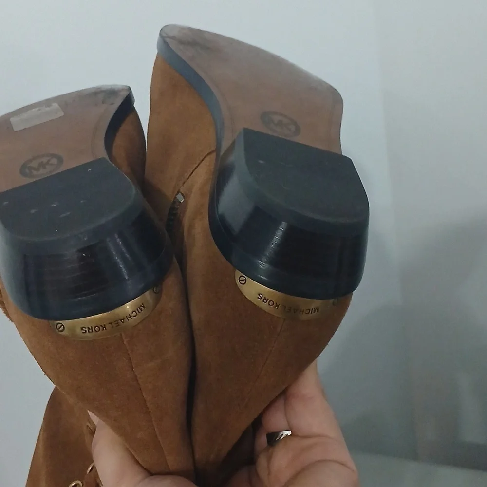 Michael Kors Brown Suede Over-the-Knee Boots, Gentle Used Excellent Conditions